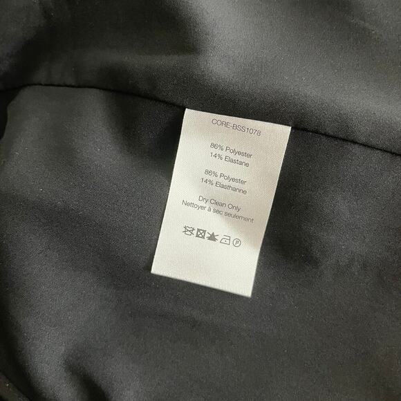 Veronica Beard Black Iconic Scuba Dickey Jacket Blazer Bi-Stretch Womens Size 00 - Picture 8 of 15